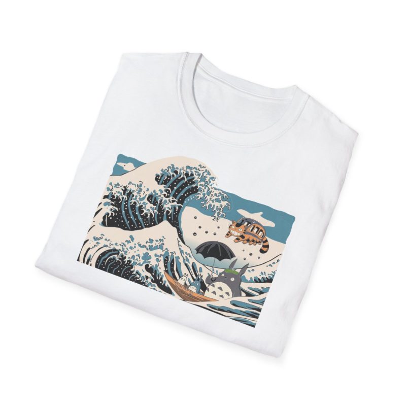 T-Shirt Totoro Grande Vague de Kanagawa – Image 2