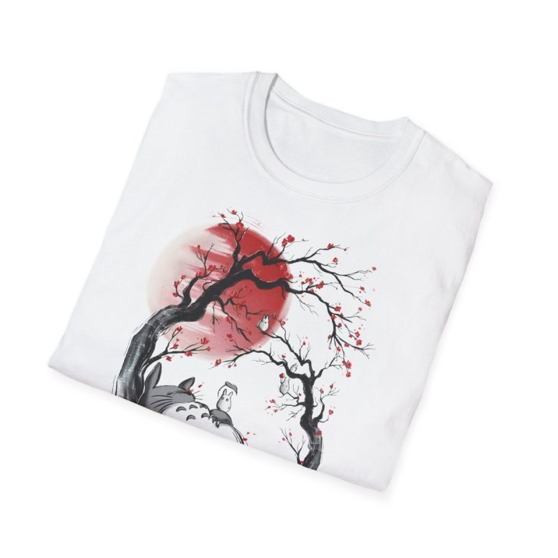 T-Shirt Totoro Soleil Rouge – Image 2