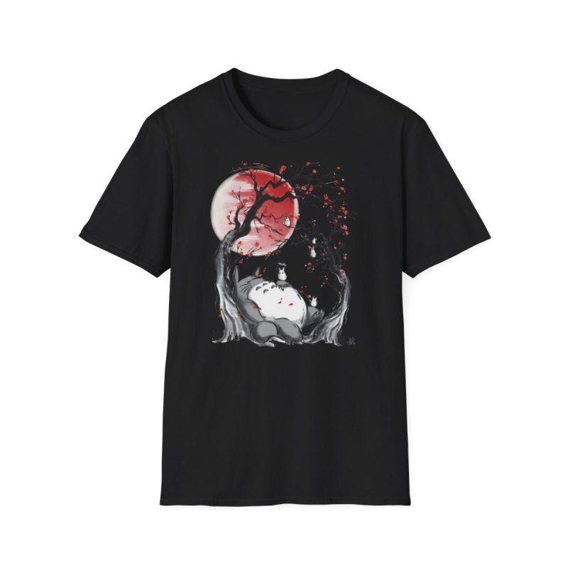 T-Shirt Totoro Soleil Rouge – Image 3