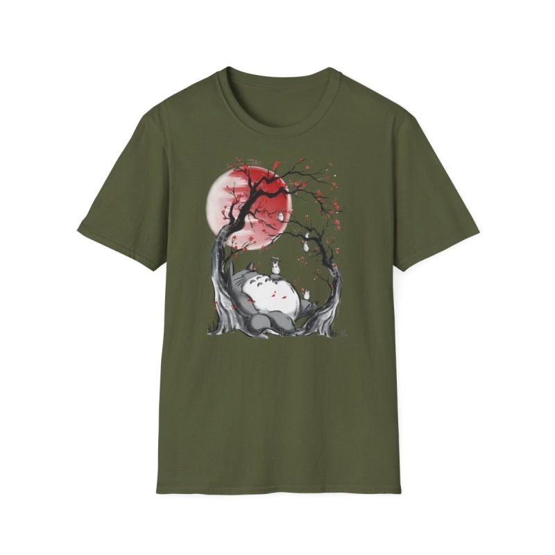 T-Shirt Totoro Soleil Rouge – Image 6