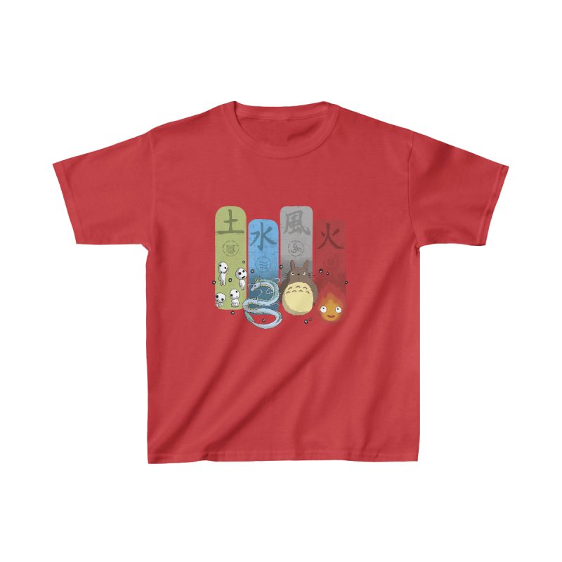T-Shirt Enfant Ghibli Éléments – Image 7