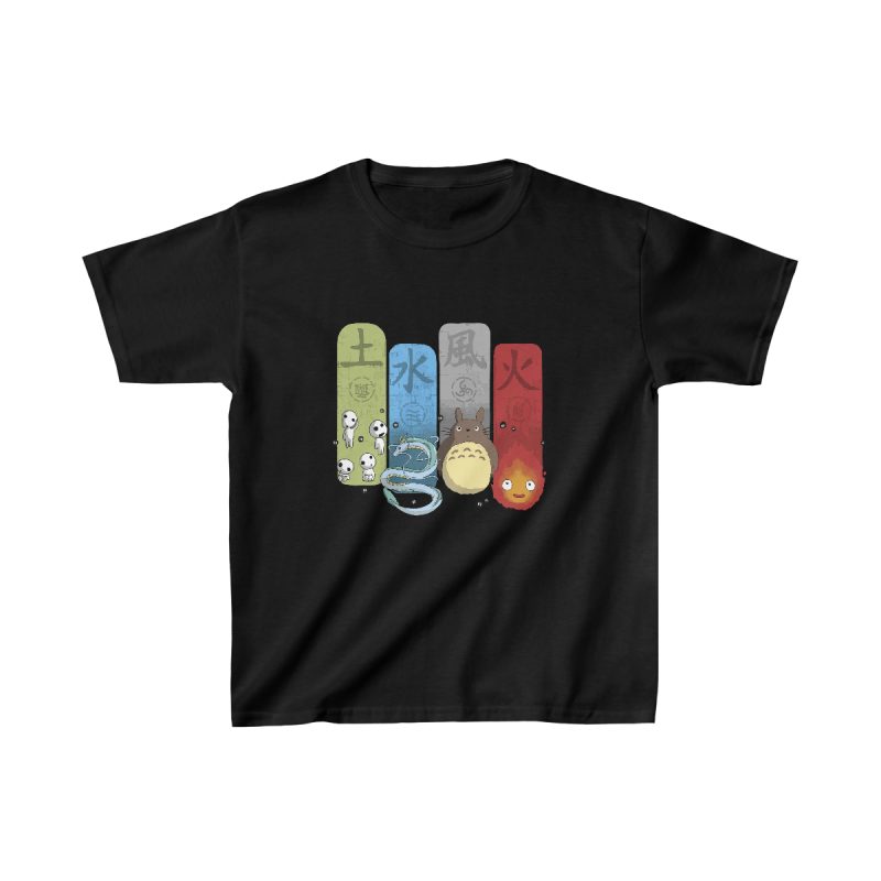 T-Shirt Enfant Ghibli Éléments – Image 3