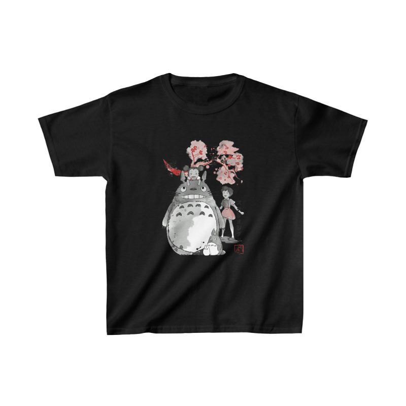 T-Shirt Enfant Totoro Cerisier – Image 3