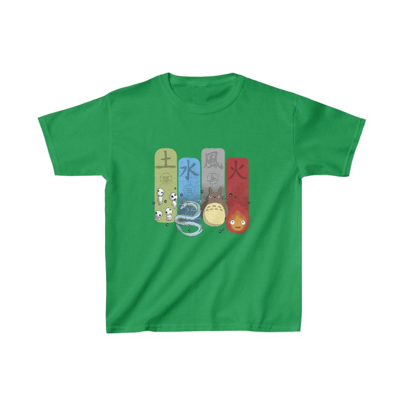 T-Shirt Enfant Ghibli Éléments – Image 4