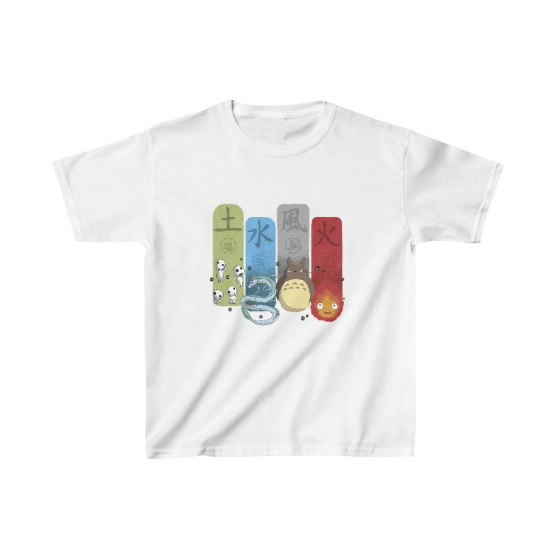 T-Shirt Enfant Ghibli Éléments – Image 2