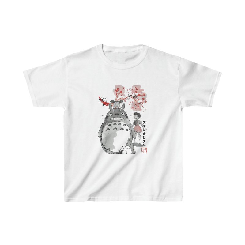 T-Shirt Enfant Totoro Cerisier – Image 2