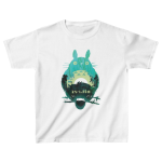 T-Shirt Enfant Totoro Forêt Japonaise