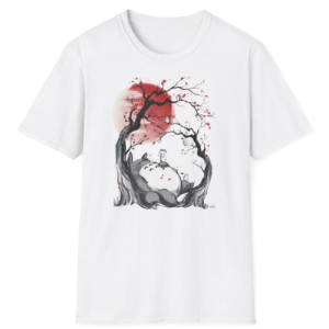 T-Shirt Totoro Soleil Rouge
