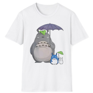 T-Shirt Totoro Parapluie Dessin