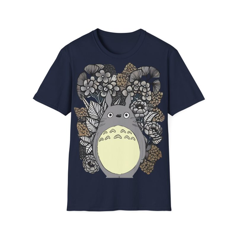 T-Shirt Totoro Fleurs – Image 7