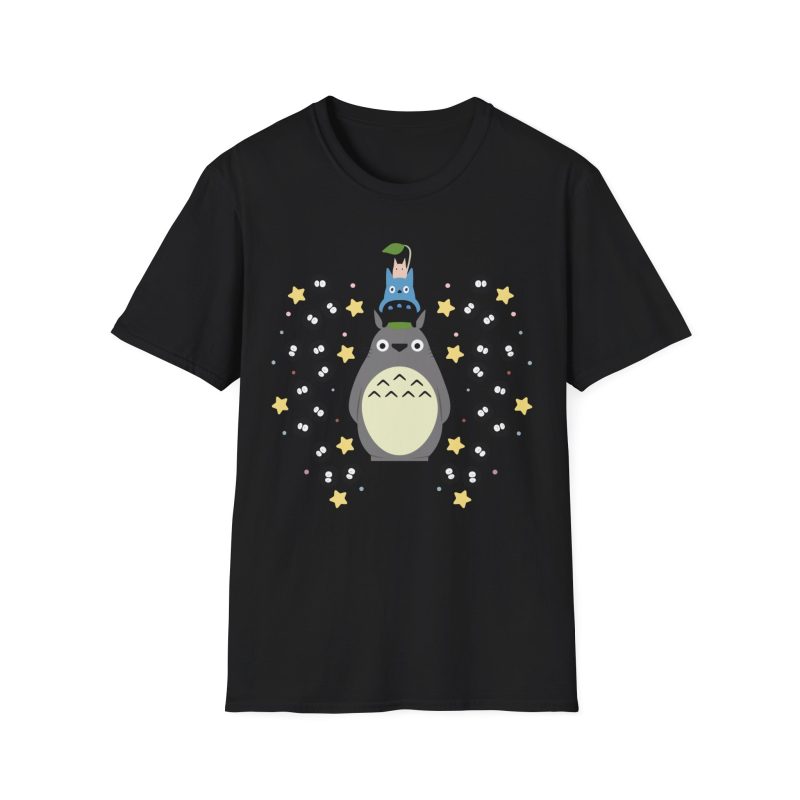 T-Shirt Totoro Noiraudes Étoiles – Image 3