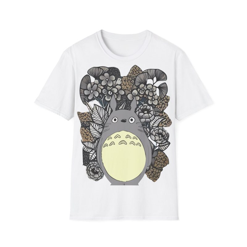 T-Shirt Totoro Fleurs – Image 6