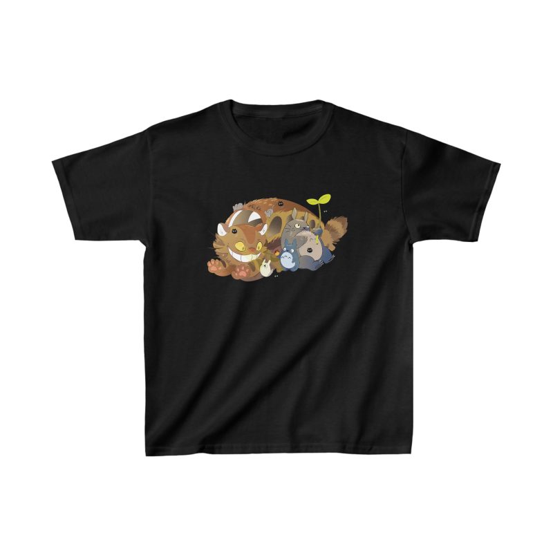 T-Shirt Enfant Totoro Chat Bus – Image 3