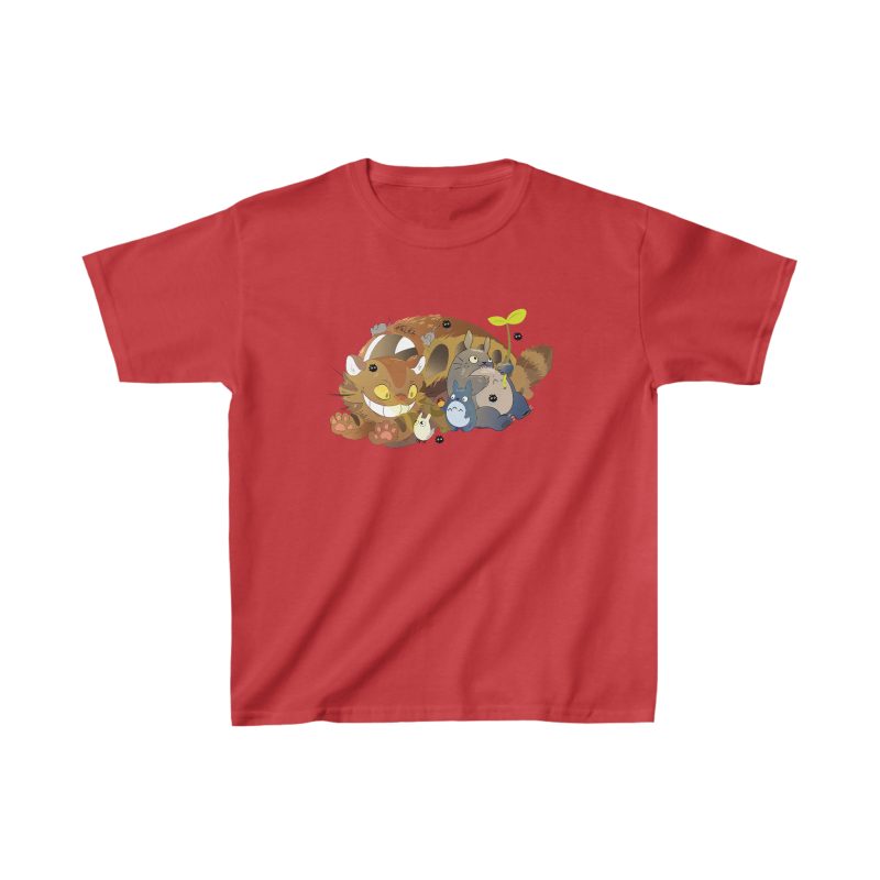 T-Shirt Enfant Totoro Chat Bus – Image 5