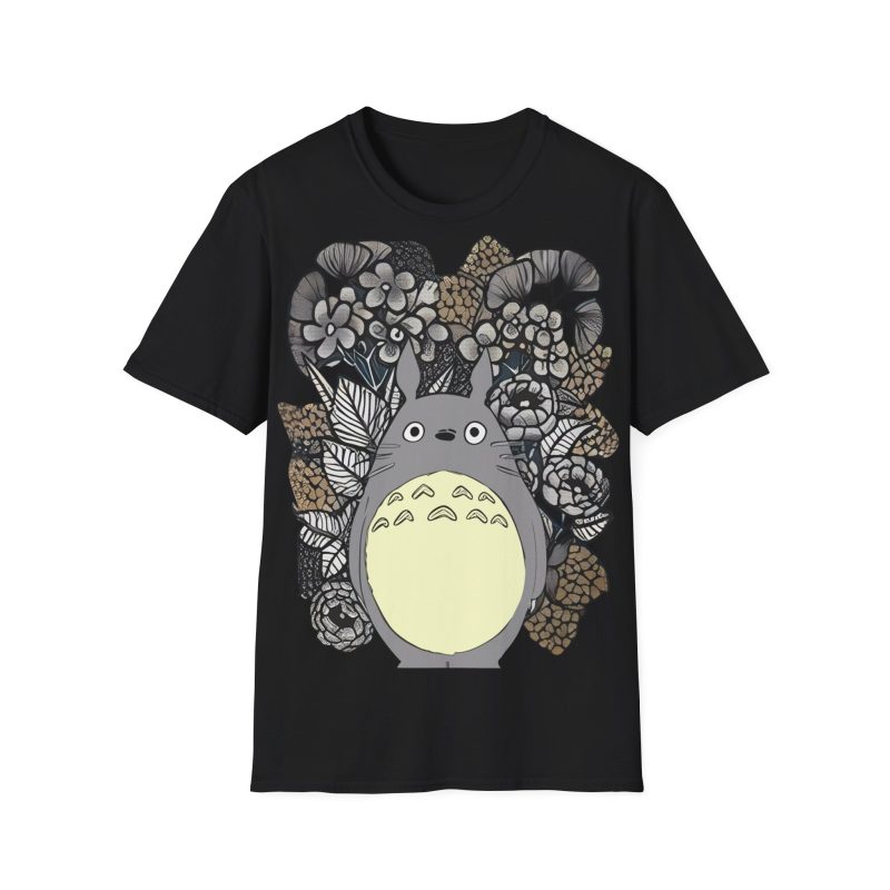 T-Shirt Totoro Fleurs – Image 5