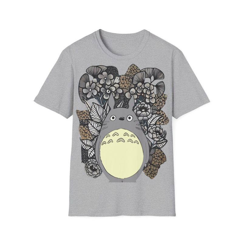 T-Shirt Totoro Fleurs – Image 4