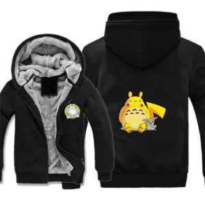 Veste Polaire Totoro Pikachu