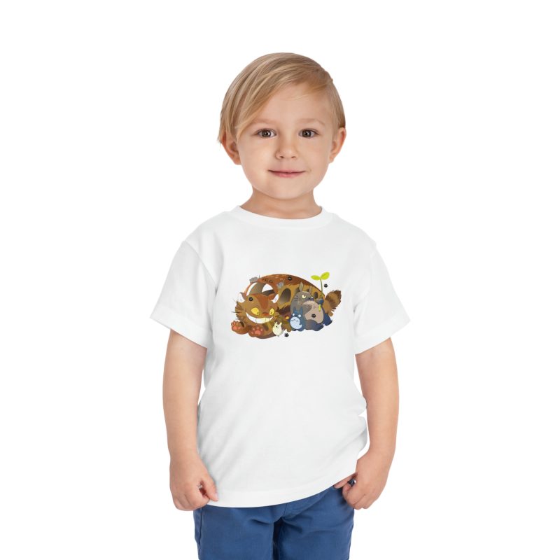 T-Shirt Enfant Totoro Chat Bus – Image 2