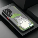 Coque Samsung Totoro Feuille de Lotus