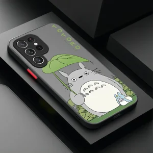 Coque Samsung Totoro Feuille de Lotus