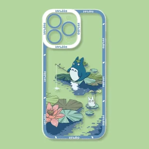 Coque iPhone Chu Totoro Pêche