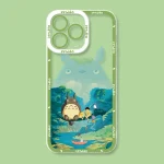 Coque iPhone Totoro Pêche