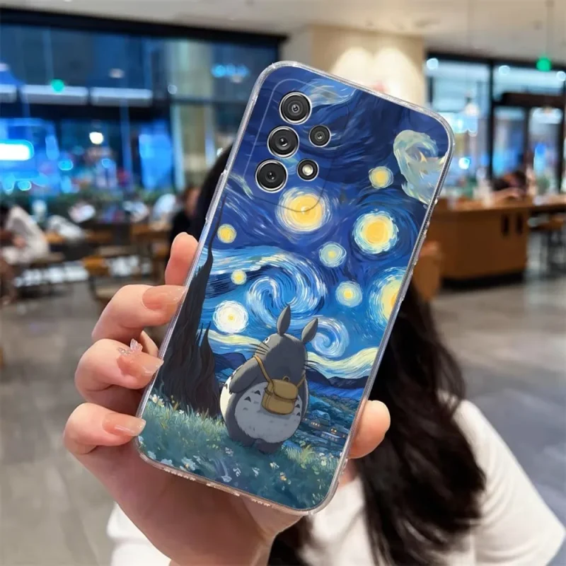 Coque Samsung Totoro Nuit Étoilée