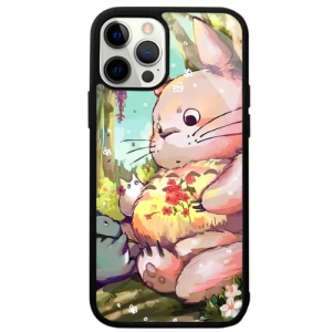 Coque iPhone Totoro Aquarelle