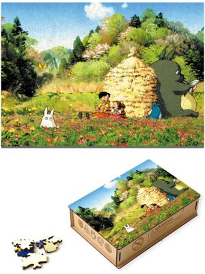 Puzzle Totoro Champêtre