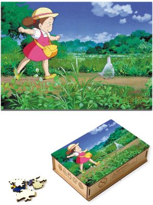 Puzzle Totoro Mei et Chibi