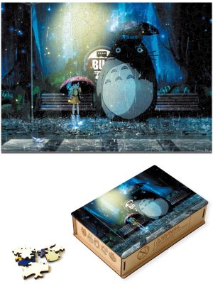 Puzzle Totoro Scène Bus