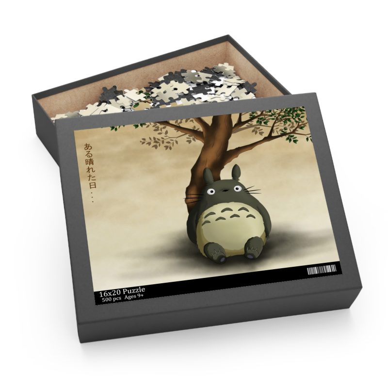 Puzzle Totoro Arbre