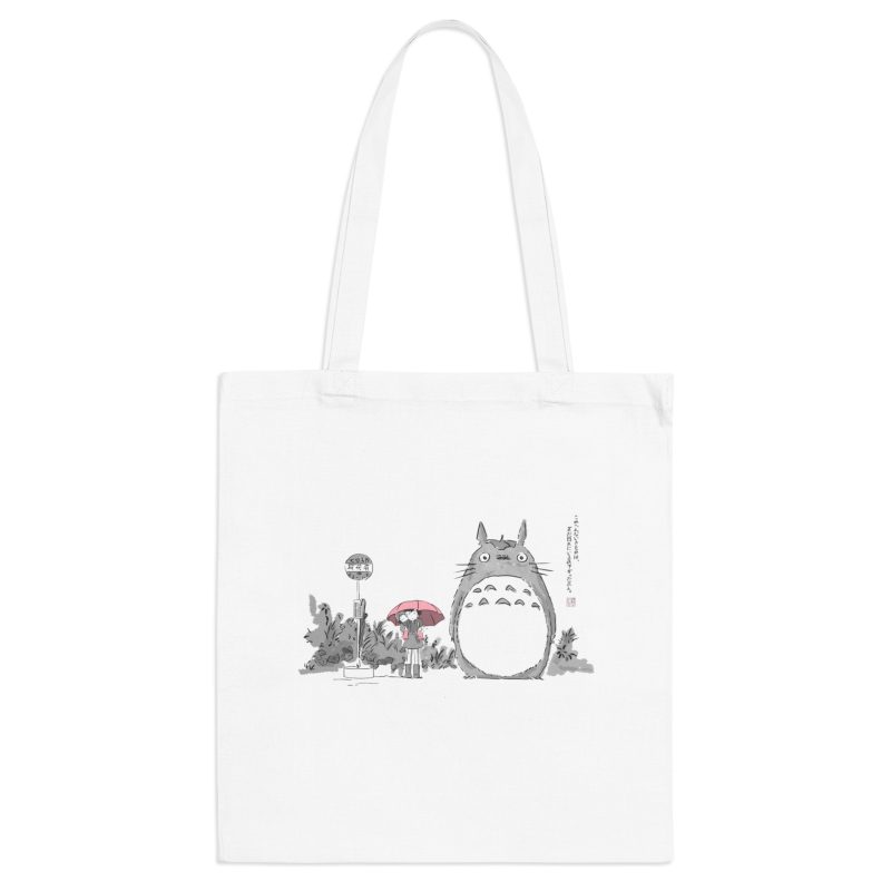 Tote Bag Totoro Arrêt de Bus – Image 2