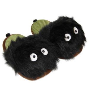Chaussons Totoro Noiraudes