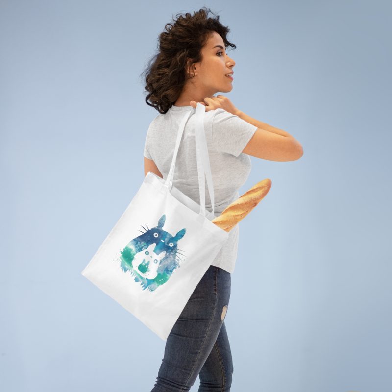 Tote Bag Totoro Bleu – Image 3