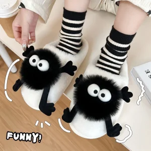 Chaussons Totoro Noiraudes Classique