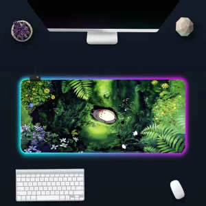 Tapis de Souris Led Totoro Forêt