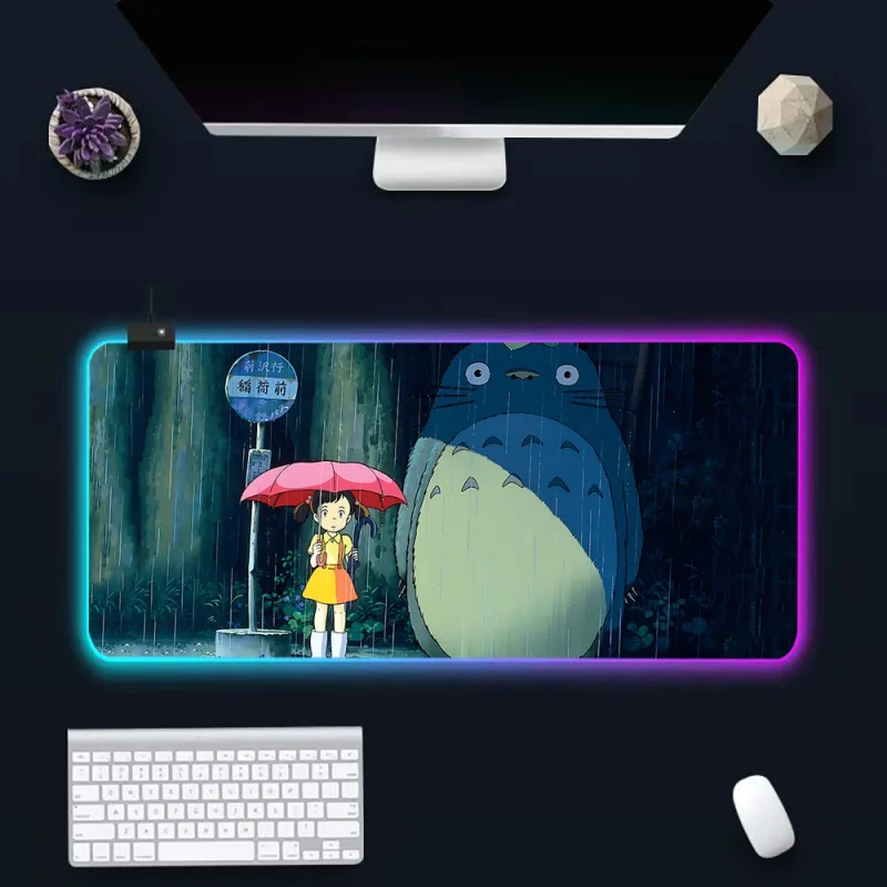 Tapis de Souris Led Totoro Scène Bus