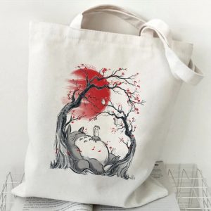 Tote Bag Totoro Cerisier