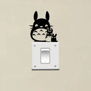 Mini Sticker Mural Totoro et Ses Amis