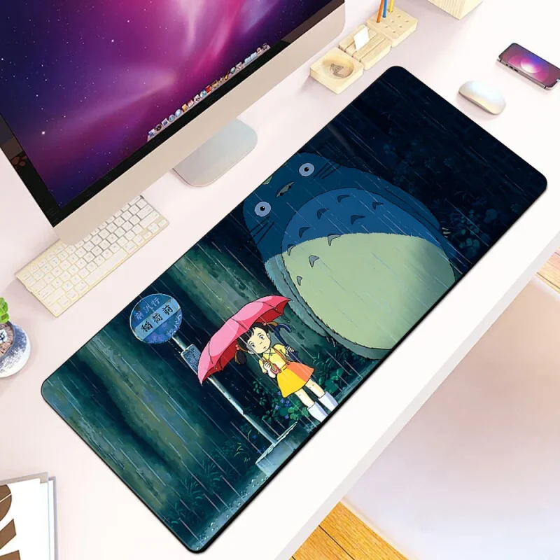 Tapis de Souris XXL Totoro Arrêt de Bus