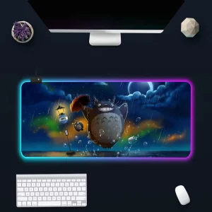 Tapis de Souris Led Totoro Pluie