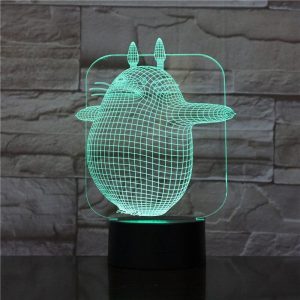 Lampe LED 3D Totoro