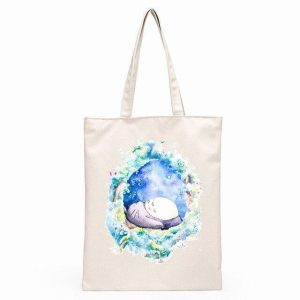 Tote Bag Totoro Peinture