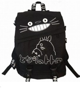 Sac à Dos Totoro Japonais Noir