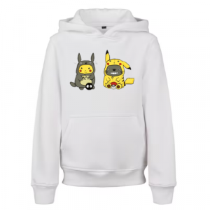 Sweat Enfant Totoro et Pikachu