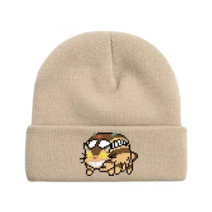 Bonnet Totoro Chat Bus Pixel