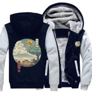 Veste Polaire Totoro Paysage