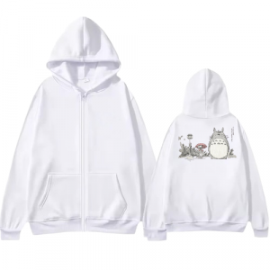 Sweat Totoro Zippé Arrêt de Bus