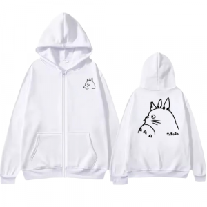 Sweat Totoro Zippé Classique